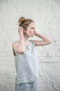 not PERFECT LINEN | LINEN TANK TOP (ice blue/silver grey) | タンクトップ | レディース UK8/S