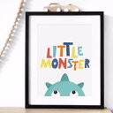 MINI LEARNERS | LITTLE MONSTER | A3 アートプリント/ポスター