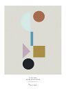 STILLEBEN | GEOMETRY (BY MOGENSEN LOPEZ) | A3 アートプリント/ポスター【北欧 デンマーク スティルレーベン シンプ...