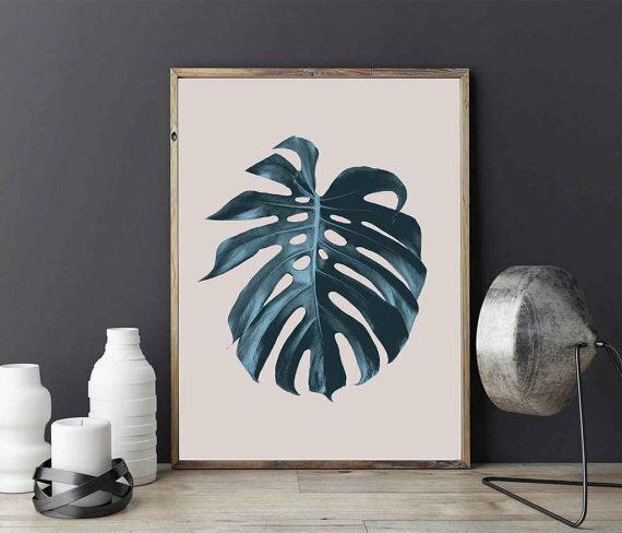 LOVELY POSTERS | MONSTERA LEAF | A3 アートプ