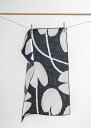 FINE LITTLE DAY | WATER LILIES TEA TOWEL - DARK BLUE/WHITE (no.83100-1) | キッチンクロス (49x70cm)