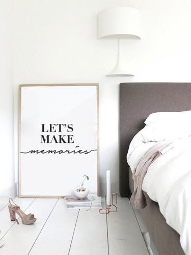 LOVELY POSTERS | LET'S MAKE MEMORIES | ȥץ/ݥ (50x70cm)̲ ץ 