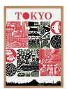 【SALE セール】HUMAN EMPIRE | TOKYO POSTER | ポスター (50x70cm)【北欧 インテリア リビング 東京 おしゃれ】