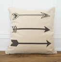 【SALE セール】LINEN AND IVORY ARROWHEAD PILLOW COVER クッションカバー