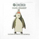 GINGIBER | PENGUIN ENAMEL ORNAMENT | I[ig