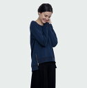 【SALE セール】CEREMONY Women sweatshirt (navy blue) トップス【ネイビーブルー カジュアル 長袖 レディース】