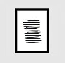 LACE & STRIPES | STRIPES PRINT | A4 アートプリント / ポスター【メール便送料無料】