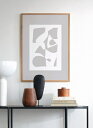 ATELIER CPH | Object blanc (CPH28) | アートプリント/ポスター (30x40cm)【北欧 デンマーク インテリア シンプル ...