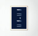 LACE & STRIPES | BRUSH IV | A4 アートプリント / ポスター【メール便送料無料】