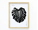 楽天北欧雑貨と音楽 HAFEN ハーフェン【SALE セール】MICUSH | MONSTERA ART PRINT （AP03） | アートプリント/ポスター （30x40cm）