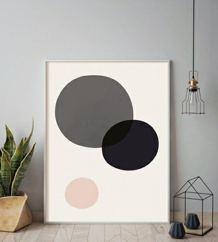 【SALE セール】LES TEMPS MODERNES | ABSTRACT WALL ART 1 | A3 アートプリント/ポスター