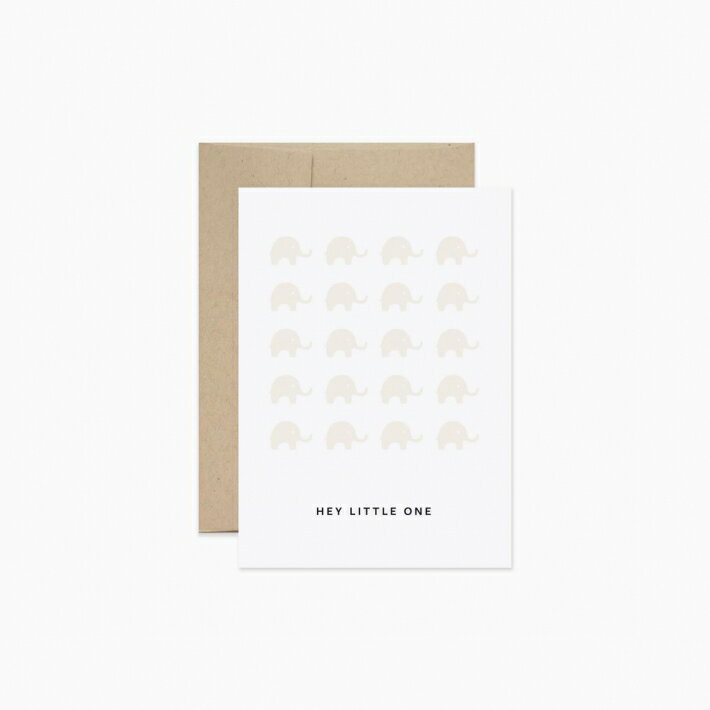 EVERMORE PAPER CO. | BABY ELEPHANTS CARD | グリーティングカード