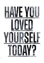 【SALE セール】I LOVE MY TYPE | LOVED YOURSELF (white) | アートプリント/ポスター | A3