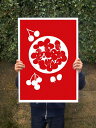 【オーダーメイド】ANEK | Bowl of cherries Poster | アートプリント/ポスター (50x70cm)【北欧 カフェ レストラン イン...