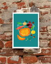 【オーダーメイド】ANEK | Autumn Harvest Poster | アートプリント/ポスター (50x70cm)【北欧 カフェ レストラン インテリ...