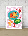 【オーダーメイド】ANEK | Summer Picnic Poster | アートプリント/ポスター (50x70cm)【北欧 カフェ レストラン インテリア...