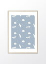 【SALE セール】PROJECT NORD | WHITE FOXES | アートプリント/ポスター (50x70cm)【北欧 シンプル インテリア おしゃれ...