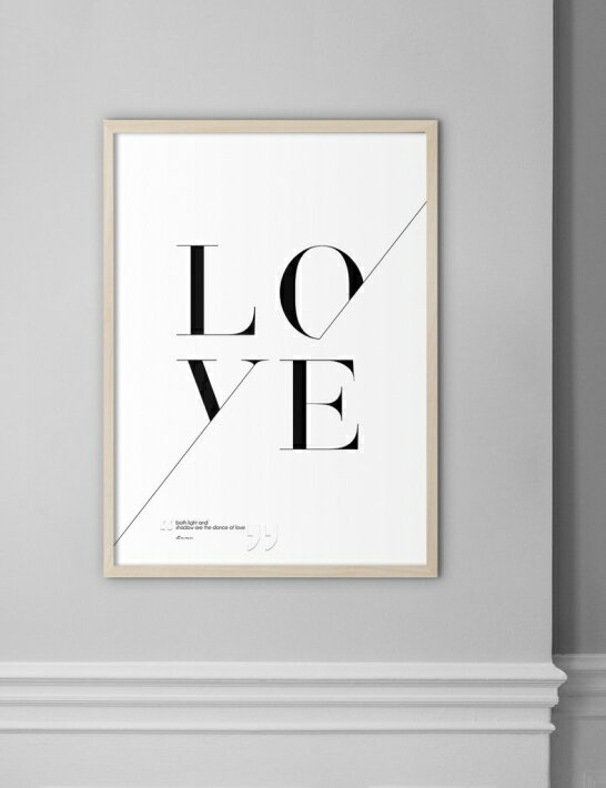 NOUROM | LOVE | ȥץ/ݥ (50x70cm)̲ ץ ߥ˥ޥ ƥꥢ 