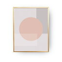 【スーパーSALE限定プライス】LOVELY POSTERS | NORDIC DESIGN CIRCLES PRINT | A3 アートプリント/ポスター【北...
