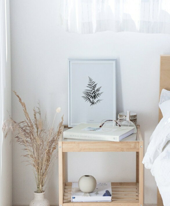 MICUSH | BLACK AND WHITE FERN ART PRINT | アートプリント/ポスター (30x40cm)【北欧 シンプル インテリア おしゃれ】の商品画像 3