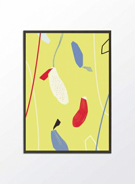 樂天商城 - 【在庫残り1】PROJECT NORD | HANGING FLOWERS POSTER | アートプリント/ポスター (50x70cm)【北欧 デンマーク シンプル おしゃれ】