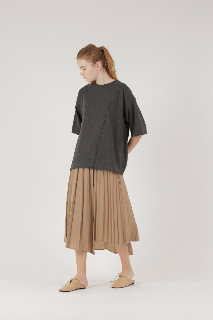 楽天北欧雑貨と音楽 HAFEN ハーフェン【SALE セール】KELEN （ケレン） | Step Pleats Skirt 