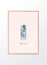 楽天北欧雑貨と音楽 HAFEN ハーフェン【SALE セール】PROJECT NORD | MOJITO COCKTAIL POSTER | A3 アートプリント/ポスター【北欧 デンマーク インテリア シンプル】