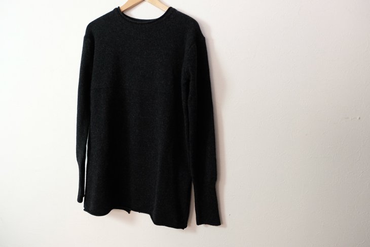 ySALE Z[zthe last flower of the afternoon | knit long pullover (charcoal) | gbvXy UXgt[IuWAt^k[ fB[X ꂢ߁z
