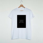 【SALE セール】Vim Tees | Trendy quote missing T-shirt | Tシャツ (M/Lサイズ)【タイポグラフィ ミニマリスト】