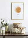 【SALE セール】PROJECT NORD | ARIES WATERCOLOUR 牡羊座 | A3 アートプリント/ポスター【北欧 インテリア ウォーターカ...