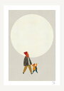 BLANCA GOMEZ | UNDER THE MOON | A4 アートプリント/ポスター【メール便送料無料 インテリア オシャレ ウォールアート】