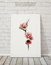 COLOR WATERCOLOR | Cherry Blossom Tree Art Print #5 | A4 アートプリント/ポスター【メール便送料無料 北...