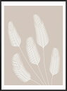 【SALE セール】PROJECT NORD PAMPAS GRASS POSTER A3 アートプリント/ポスター【北欧 デンマーク インテリア シンプル】