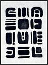 楽天北欧雑貨と音楽 HAFEN ハーフェン【SALE セール】PROJECT NORD | ABSTRACT CUTOUT POSTER | アートプリント/ポスター （50x70cm）【北欧 デンマーク インテリア】