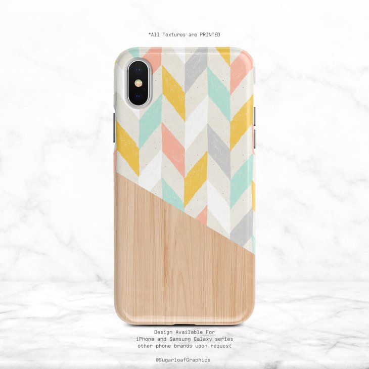 Rakuten - 【iPhone 12 mini】【メール便送料無料】SUGARLOAF GRAPHICS | COLORFUL CHEVRON | iPhone 12 miniケース【スマホケース アイフォン シンプル 北欧】