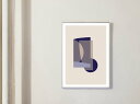 LACE & STRIPES | Print ABSTRACT XV-III | A4 アートプリント / アートポスター【メール便送料無料 北欧 レースアンド...
