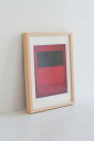 MARK ROTHKO (マーク・ロスコ) | Black over Reds | アートプリント / ポスター フレーム付き【 北欧 モダンアート アートポス...