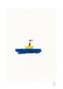 BLANCA GOMEZ | LITTLE BOAT | A4 アートプリント/ポスター【メール便送料無料 インテリア オシャレ ウォールアート】