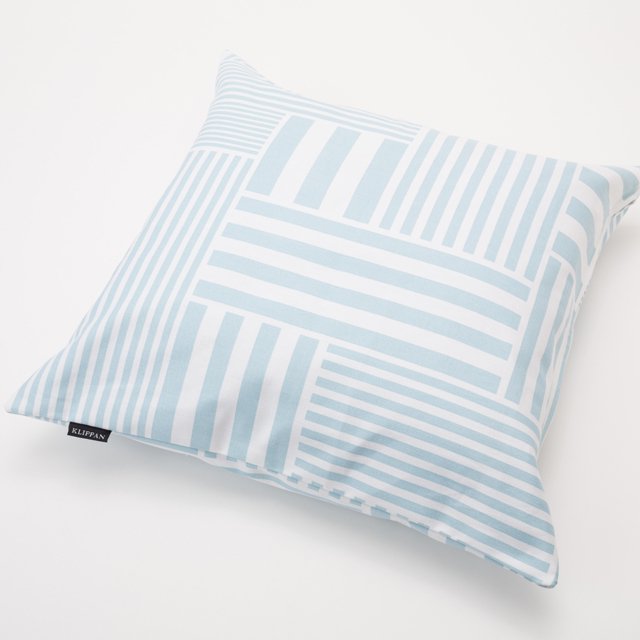 KLIPPAN (クリッパン) | ストライプス (ヘルシンキブルー) | クッションカバー (45x45cm)【北欧 リビング おしゃれ】 [3]