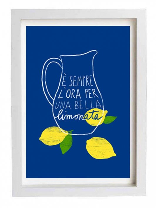 ANEK | Italian Kitchen Art Print Lemonade | ȥץ/ݥ (50x70cm)̲ ե 쥹ȥ ƥꥢ 