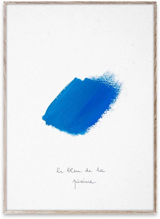 【SALE セール】PAPER COLLECTIVE | LE BLEU II | アートプリント/アートポスター (30x40cm)【北欧 シンプル インテリア おしゃれ】