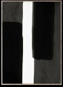 PAPER COLLECTIVE | ENSO - BLACK 1 | アートプリント/アートポスター (30x40cm)【北欧 シンプル インテリア おしゃれ】|詳細画像