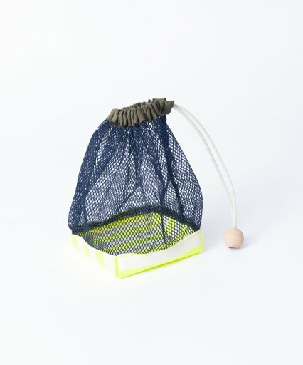 【SALE セール】Tricote | ネットスクエアニットポーチ (yellow) | ポーチ【トリコテ バッグ かわいい おしゃれ】 【SALE セール】Tricote | ネットスクエアニットポーチ (yellow) | ポーチ【トリコテ バッグ かわいい おしゃれ】