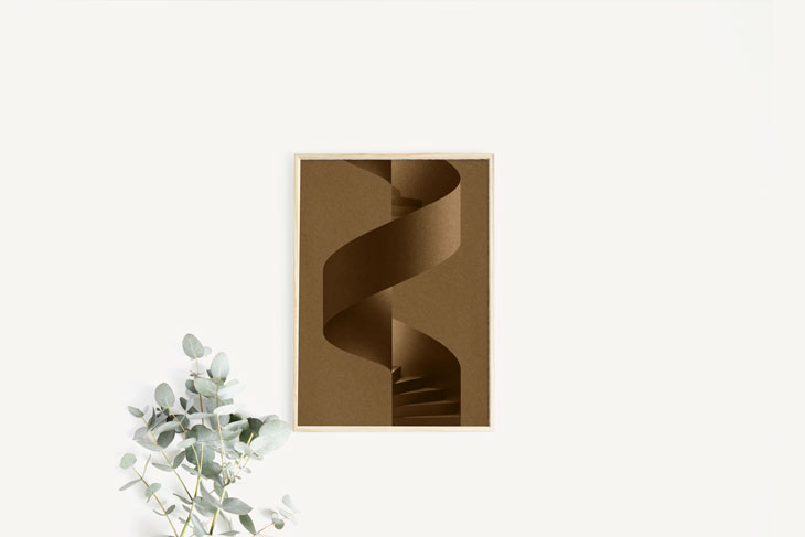北欧雑貨と音楽 HAFEN ハーフェンの【SALE セール】PAPER COLLECTIVE | THE SERPENTINE | アートプリント/アートポスター (30x40cm)【北欧 シンプル インテリア おしゃれ】｜アングル2
