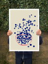 ANEK | BLUEBERRY - SUMMER FRUIT ART | アートプリント/ポスター (50x70cm)