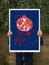 ANEK | INDIGO POMEGRANATE - FRUIT ART | アートプリント/ポスター (50x70cm)【北欧 カフェ レストラン インテリア おしゃれ】(3)