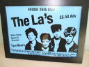 INDIEPRINTS | THE LA'S | A4 アートプリント/ポスター (フレーム付き/210x297mm)