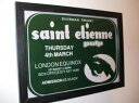 【在庫残り1】INDIEPRINTS | SAINT ETIENNE with PULP | A4 アートプリント/ポスター (フレーム付き/210x297mm...
