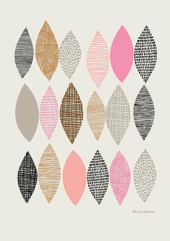 ELOISE RENOUF | SPRING SAMPLER NO1 | A2 アートプリント / ポスター 【 北欧 シンプル おしゃれ 】 a2 art ア...