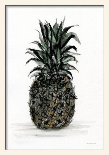 THE CLAY PLAY | WATERCOLOR PINEAPPLE (no.458) | A3 ȥץ/ݥ